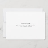 オースティンテキサス州行き先結婚式の日付を保存 セーブザデート (裏面)