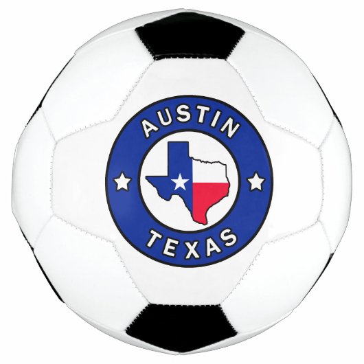 オースティンテキサス州 サッカーボール (正面)