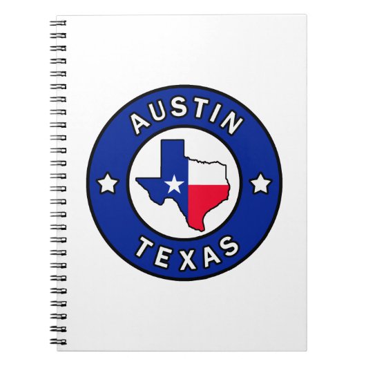 オースティンテキサス州 ノートブック (正面)