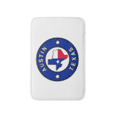 オースティンテキサス州 バスマット (正面縦)