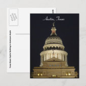 オースティンテキサス州 ポストカード (正面/裏面)