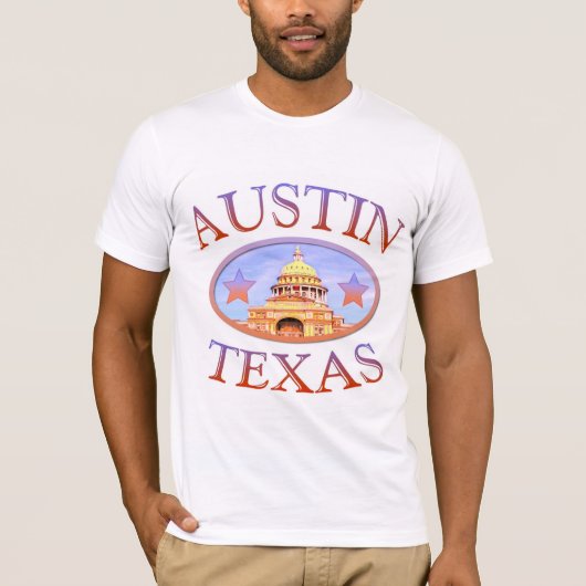 オースティンテキサス州 Tシャツ (正面)