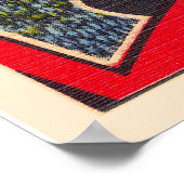 オースティンテキサス州TXヴィンテージ大文字葉書 ポスター (角)