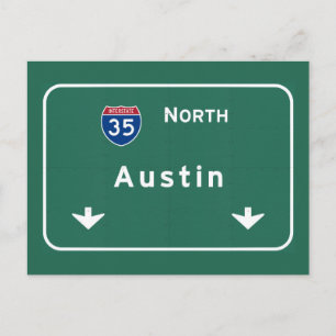 オースティンテキサス州tx州間高速道路Freeway Road : ポストカード