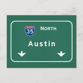 オースティンテキサス州tx州間高速道路Freeway Road : ポストカード