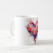 オースティンハート コーヒーマグカップ (正面左)