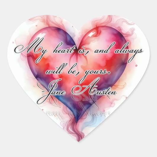 オースティンハート ハートシール (正面)