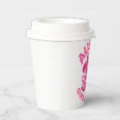 オースティンバチェロレッテカウボーイズピンク 紙コップ (右)