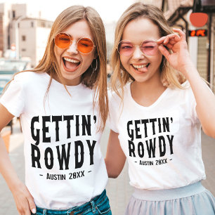 オースティンバチェロレッテゲティンロウディブライデスメイド Tシャツ