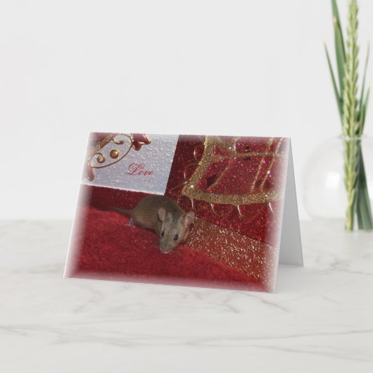 オースティンバレンタインデーのラブカード シーズンカード (正面)