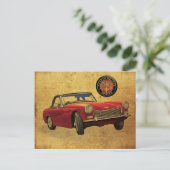 オースティンヒーリースプライト ポストカード (スタンド正面)