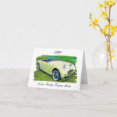 オースティンヒーリーフロージェ・スプライト, 1961 カード (黄色い花)