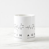 オースティンペプチド名mug コーヒーマグカップ (中央)