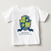 オースティンボーイズAの名前と意味ナイツシールド ベビーTシャツ (正面)