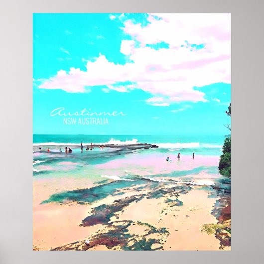 オースティンマービーチNSWサウスコースト ポスター (正面)