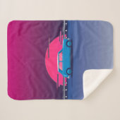 オースティンミニクーパーブランケット シェルパブランケット (正面(横))