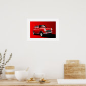 オースティンミニクーパー ポスター (キッチン)