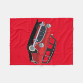 オースティンミニ フリースブランケット (正面(横))