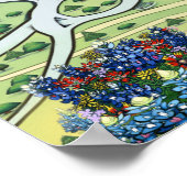 オースティンラウンドロックテキサス州おもしろいの地図 ポスター (角)