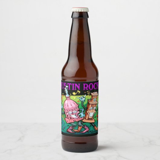 オースティンロック ビールラベル (正面)