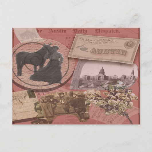 オースティンヴィンテージのポストカード ポストカード (正面)