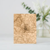 オースティンヴィンテージの地図 ポストカード (スタンド正面)