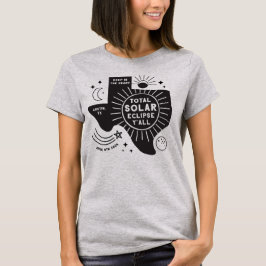 オースティン太陽のテキサス州Eclipse Tシャツ