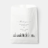 オースティン結婚スカイラインの感謝のバッグ フェイバーバッグ (正面)