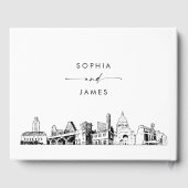 オースティン結婚スカイラインズゲストブック ゲストブック (裏面)