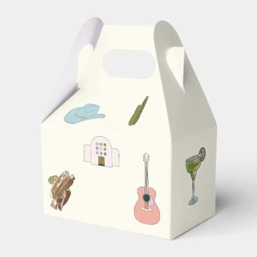 オースティン結婚式の引き出物ボックス フェイバーボックス (裏面サイド)