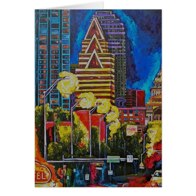 オースティン都市カード (正面)