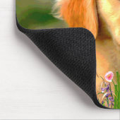 オースティン金ラブラドール マウスパッド (コーナー)