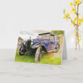 オースティン12/4の空白のな挨拶状 カード (黄色い花)