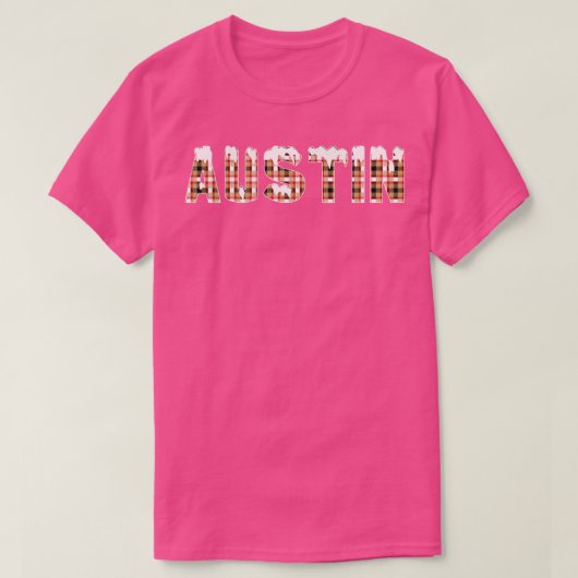 オースティン スノー Tシャツ (デザイン正面)