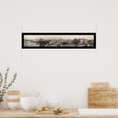 オースティン、テキサス州パノラマ写真1910 ポスター (キッチン)