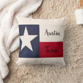 オースティン、テキサス州装飾用クッション クッション (ブランケット)