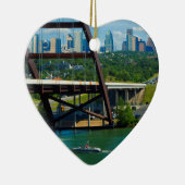 オースティン、テキサス州360ブリッジ セラミックオーナメント (右)
