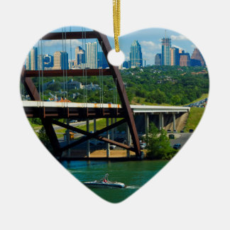 オースティン、テキサス州360ブリッジ セラミックオーナメント