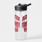 オースティン、テキサス州 ウォーターボトル (左面)