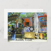 オースティン・テキサス州 ポストカード (正面/裏面)