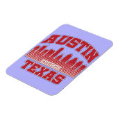 オースティン、テキサス州 マグネット (左側)