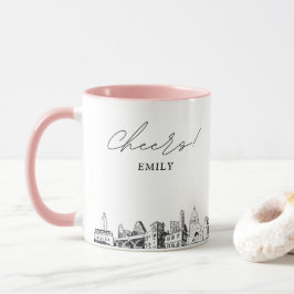 オースティン 結婚式 パーソナライズ コーヒーマグ マグカップ