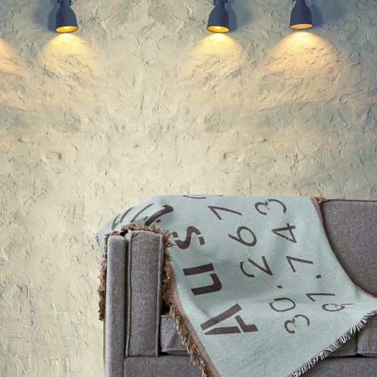 オースティン 緯度と経度 スローブランケット