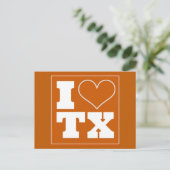 オースティン(TX)テールゲート招待状 ポストカード (スタンド正面)