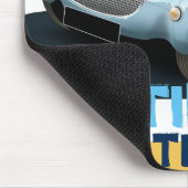 オースティンHealeyの"カエルの目"の妖精のマウスのマット マウスパッド (コーナー)