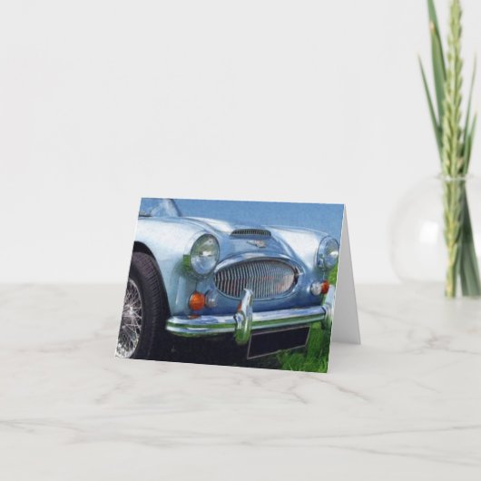 オースティンHealey 3000 カード (正面)