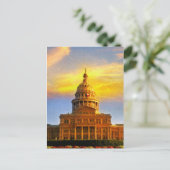 オースティンTXサンセットポストカード ポストカード (スタンド正面)