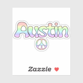 オースティンTX平和 シール