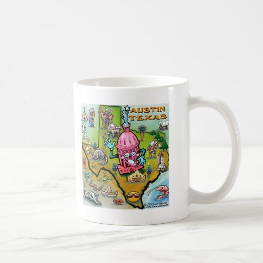 オースティンTX コーヒーマグカップ (右)
