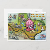 オースティンTX ポストカード (正面/裏面)